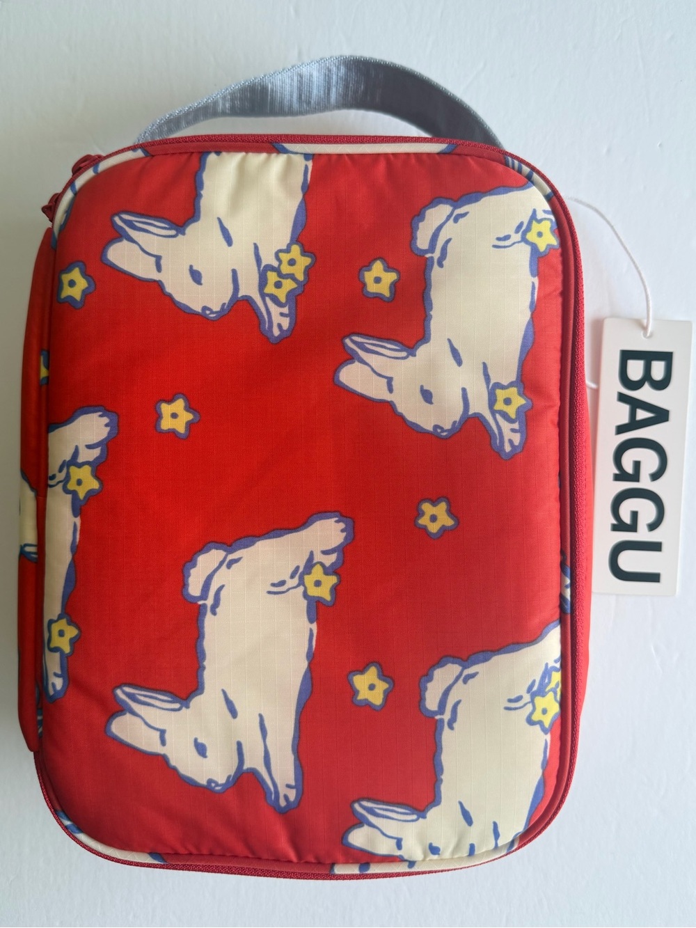 NWT BAGGU Lunch Box Bunnies